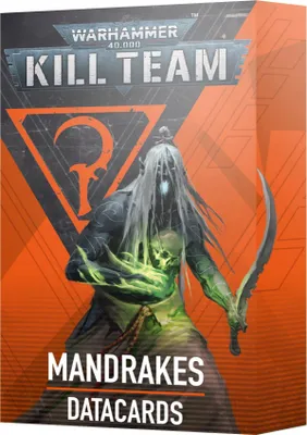 Produktbild von Warhammer 40.000 Mandrakes Datacards Englisch