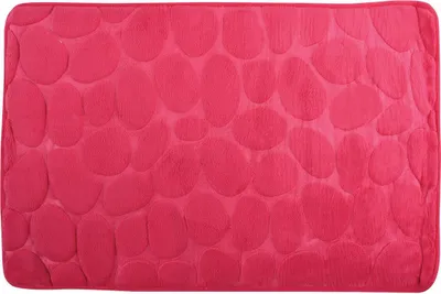 Obrázek produktu pro MSV koupelnová rohožka rohožka do sprchy oblázková rohožka do vany omyvatelná, rychleschnoucí, protiskluzová 50x80 cm - růžová
