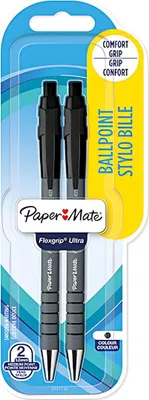 Immagine prodotto di PAPER:MATE 2027739 Paper:Mate FlexGrip Ultra retrattile, confezione blister da 2 pezzi