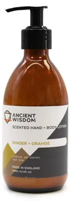 Immagine prodotto di Lozione corpo - zenzero e arancia, 300 ml