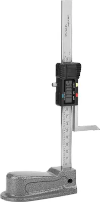 Image de jauge de profondeur à ouverture numérique de précision 0-150mm avec base en acier inoxydable