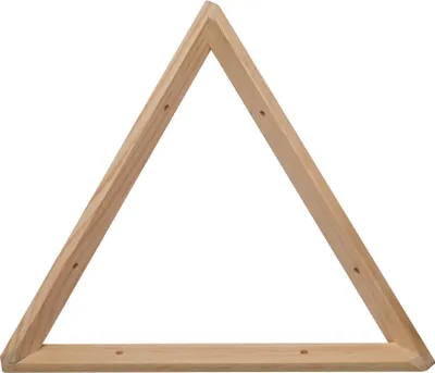 Image de Equerre triangulaire en pin brut