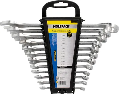 Produktbild von Wolfpack Ringmaulschlüssel-Satz 12-teilig