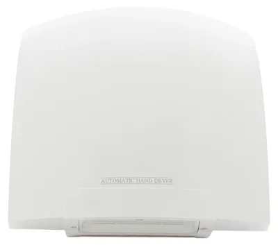 Produktbild von Elektrischer Händetrockner - Automatik - Infrarot-Sensor - Wandmontage - 1200 W - 220 V - ABS-Gehäuse - EU/US-Stecker - Weiß
