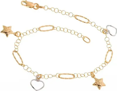 Produktbild von SILBERKETTEN STORE Fashion Line Armband 2623 - 375 Gold, Länge: 16cm - 16cm