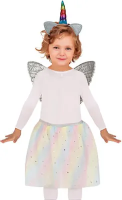 Produktbild von Einhorn Verkleidungs Set für Mädchen 3-5 Jahre