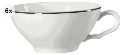 Produktbild von Teetasse 100ml 6er Set Norden grau