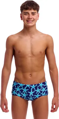 Produktbild von Funky Trunks Sidewinder Trunks Badehose Boxer Blau AUS 26 Jungen Blau AUS 26