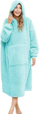Productafbeelding van Zachte trui/hoodie, oversized model, geschikt voor zowel dames als heren, kan ook als deken gebruikt worden