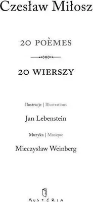Obrázok produktu pre 20 Poemes / 20 Wierszy