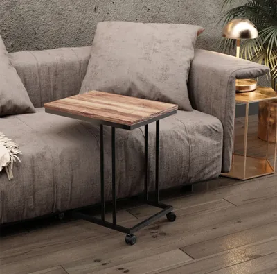 Obrázek produktu pro Skye Decor, TKRCZGN001- TKRCZGN001DRG, černá, konferenční stolky, 50x50x35 cm, 100% melaminovaná dřevotříska