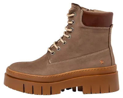 Image de Art Bottines pour Femme 1967 NOBUCK TAUPE/AMBERES Couleur Beige