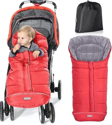 Produktbild von Famanu Fußsack – Buggykissen – Baby-Winterschlafsack – 97 x 44 cm