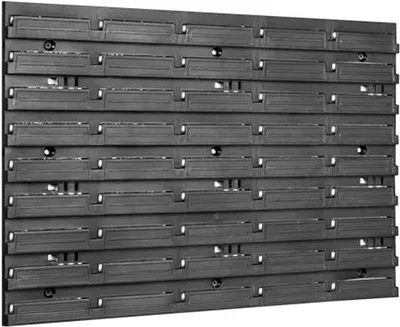 Produktbild von Famanu Wandregal Aufbewahrungssystem für Stapelboxen - Erweiterbar und Stabil
