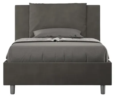 Immagine prodotto di Letto 1 Piazza e Mezzo 120x190 cm Senza Rete Antea Grigio