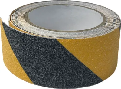 Produktbild von Klebeband Antirutschband Gripband 50mmx5m Antirutschstreifen schwarz-gelb 1 St.