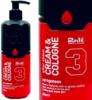 Immagine prodotto di Nishman | Crema dopobarba 2in1 - 400ml - Fragranza pirogena - Trattamento lenitivo - Rigenerazione intensiva