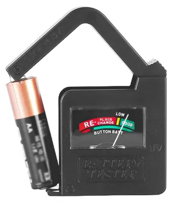 Productafbeelding van Batterijtester voor AA, AAA, C, D, 9V, 1.5V batterijen met digitaal display