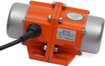 Obrázek produktu pro Vibrační motor, jednofázový asynchronní 220 V, zelený