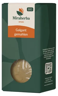 Produktbild von Miraherba - Galgant gemahlen - 100g