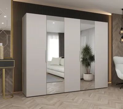 Obrázek produktu pro Šatní skříň 250 cm KUBRA - kašmírová