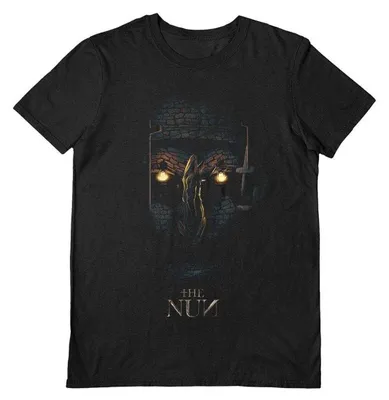 Produktbild von The Nun - T-Shirt für Herren/Damen Uni PM14043 (M) (Schwarz), KI-generiertes Bild