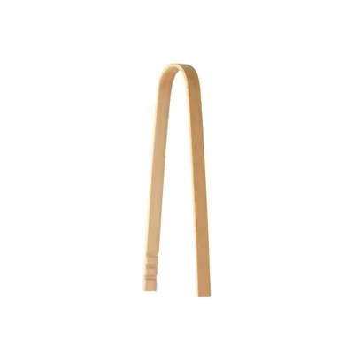 Produktbild von Papstar Fingerfood - Zangen, Bambus 10 cm, 10 x 10 Stück