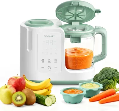 Productafbeelding van Momcozy AutoMeal babyvoeding bereider - 450 ml - BPA - Vrij
