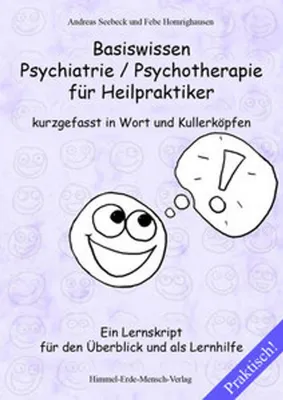 Immagine prodotto di Basiswissen Psychiatrie / Psychotherapie für Heilpraktiker kurzgefasst in Wort und Kullerköpfen