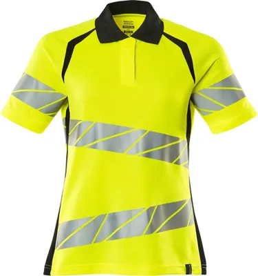 Produktbild von MASCOT 19093-771-1709-2XLONE, T-Shirt, Frau, Schwarz, Gelb, 2XLONE, 112 cm, Baumwolle, Polyester