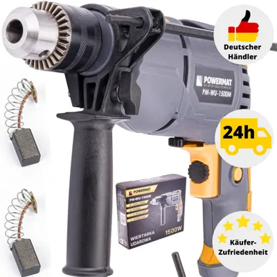 Obrázek produktu pro Příklepová vrtačka Příklepová vrtačka Elektrické vrtací kladivo Šroubovák 1500W