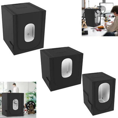 Produktbild von Sessamen-LP 3D Drucker Gehäuse Abdeckung Staubdichtes Zelt Konstante Temperatur 3D Pinter Enclosure für Ender 3 Pro/V2/Ender3 S1/Neo (49x60x72cm)