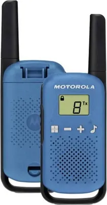 Immagine prodotto di Motorola Walkie Talkie 2 pezzi blu Portata 8 km Potenza vivavoce 500 mW