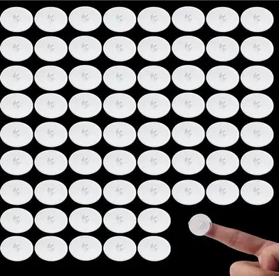 Image de Crochets adhésifs 20 mm, 150 pièces, pour décorations de Noël jusqu'à 1 kg