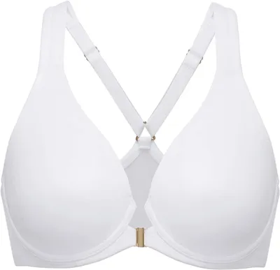 Productafbeelding van Beha met voorsluiting voor volle figuren, lichte steun en racerback-rug