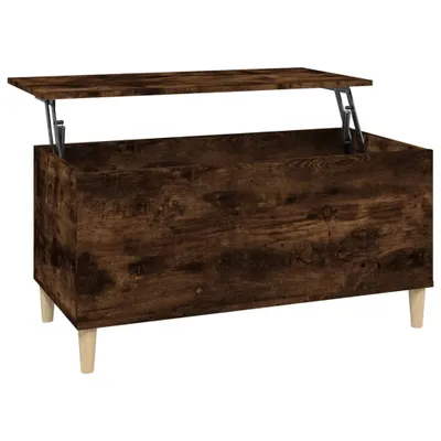 Produktbild von vidaXL Couchtisch Räuchereiche 90x44,5x45 cm Holzwerkstoff