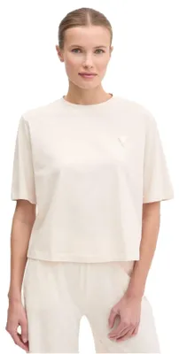 Produktbild von Guess Damen T-Shirt Colette Boxy Fit Weiß