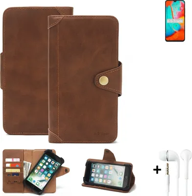 Produktbild von K-S-Trade Handyhülle Schutzhülle kompatibel mit Coolpad 26 Tibetan Peak Edition  Walletcase Bookstyle Schutz Case Hülle Wallet Flipcase Cover PU