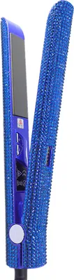 Produktbild von Professionelles Glätteisen und Lockeneisen, DORISILK Titanium Glätteisen Diamond Glätteisen, 2-in-1 Lockenstab