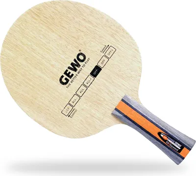 Produktbild von GEWO Tischtennisholz Hybrid Carbon M/Speed Off gerade