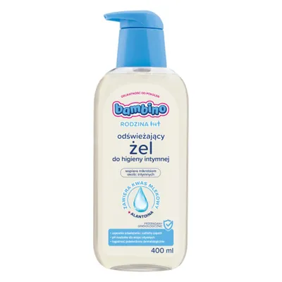 Obrázek produktu pro Bambino Żel do higieny intymnej dla całej rodziny odświeżający 400 ml