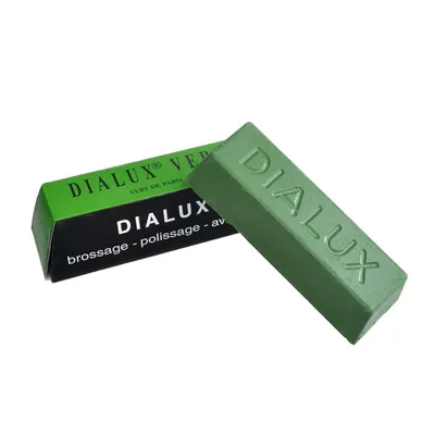 Produktbild von DIALUX Polierpaste Grün – Polierwachs für Silber, Chrom & Gold 100 g