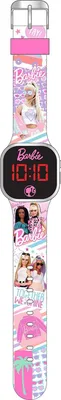 Zdjęcie produktu dla Zegarek LED dla dzieci Barbie BAB4070