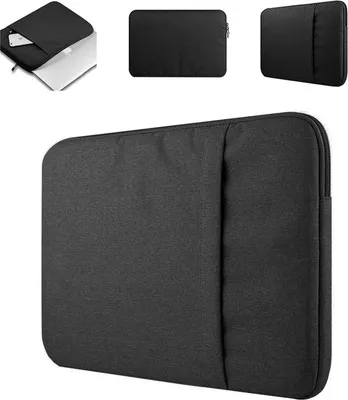 Produktbild von Jumada's Laptophülle Schwarz 15,6 Zoll – Laptophülle Neopren – stoßfest – kratzfest – Laptoptasche – Laptophülle – Laptophülle – Laptophülle – Laptophülle 15 Zoll – Laptoptasche 15/15,6 Zoll
