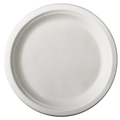 Obrázok produktu pre PAPSTAR 89738 PAPSTAR tanier z cukrovej trstiny "pure", okrúhly, 260 mm, 50 kusov