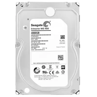 Produktbild von Festplatte Seagate 4TB ST4000VN0001 125 MB Cache Sata III 3,5" Zoll Enterprise