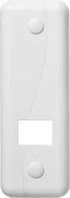 Produktbild von Schellenberg Gurtwickler-Abdeckplatte DUO Maxi, 135 mm, weiß, 53703