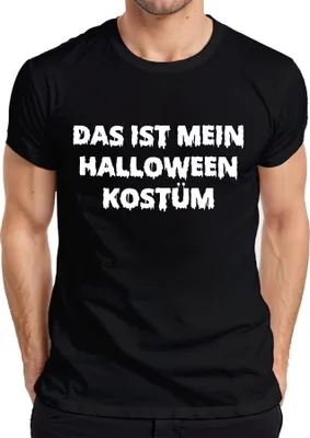 Zdjęcie produktu dla To jest mój kostium na Halloween Śmieszne powiedzenie Przebranie Straszny Koszulka męska, Czarny, L