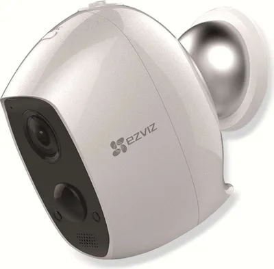 Produktbild von EZVIZ Wire-Free Camera C3A, IP-Sicherheitskamera, Innen & Außen, Kabellos, Wand, Weiß, Box