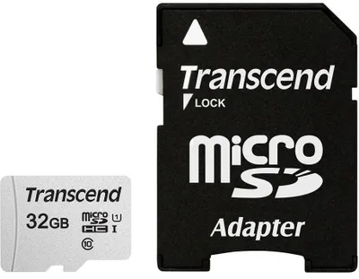 Image de Transcend microSDHC 300S 32GB 32 Go NAND Classe 10